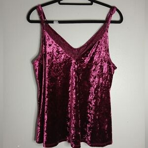 TORRID Velvet Pink Cami Top‎